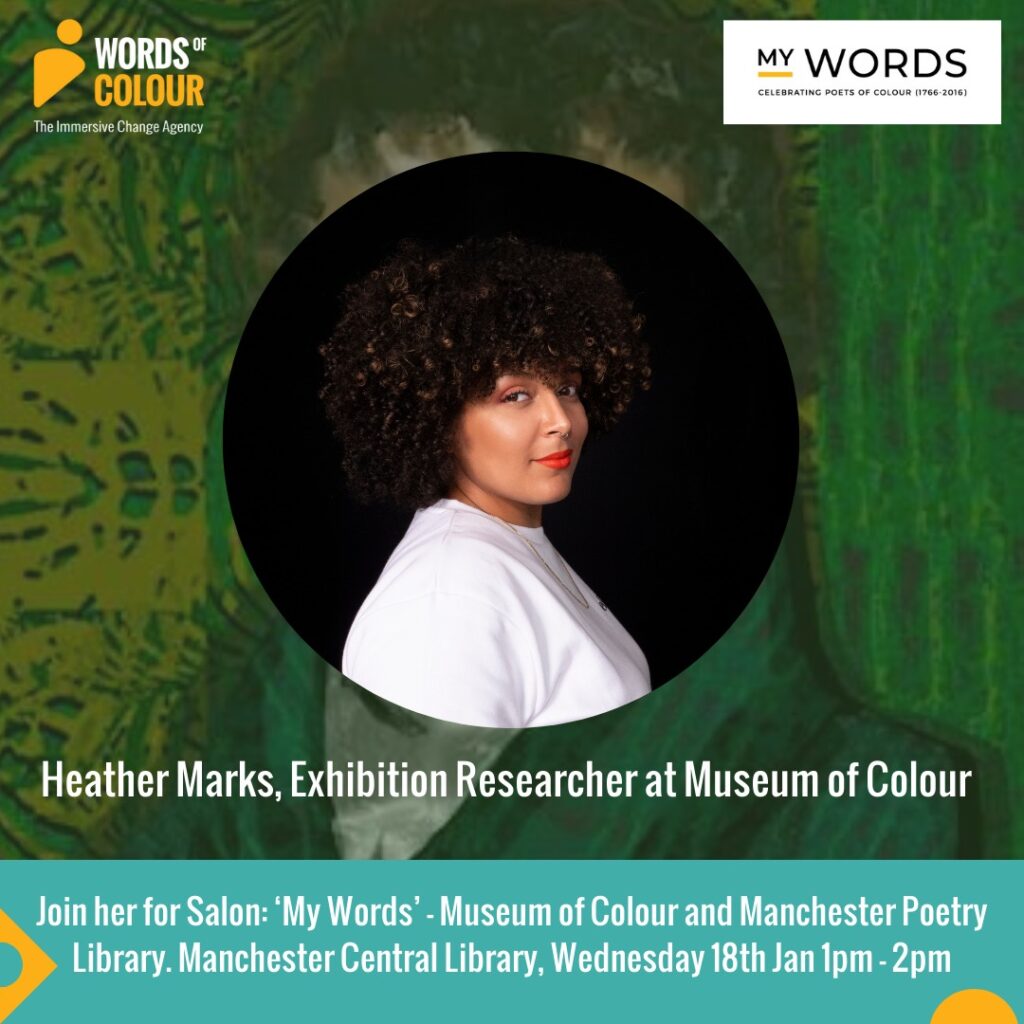 Heather Marks talks 250 years of poets of colour