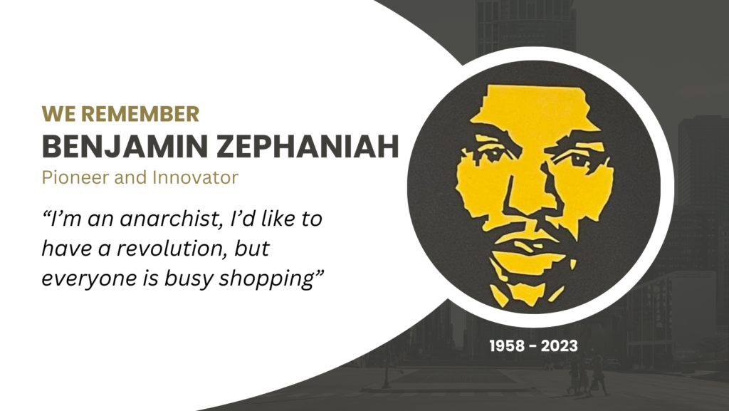 Benjamin Zephaniah - We Remember 2023 (Full Banner1)