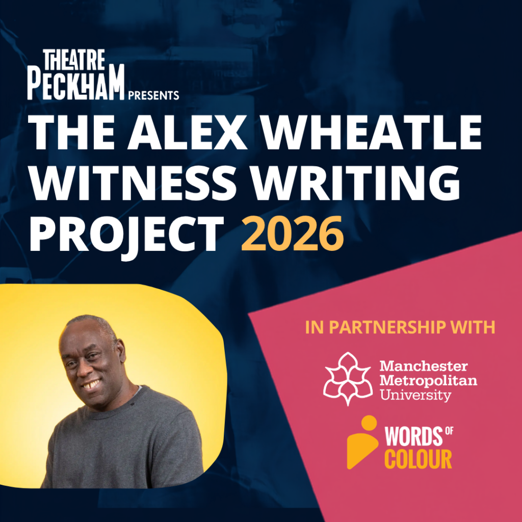 Alex Wheatle Witness Writing Project announced